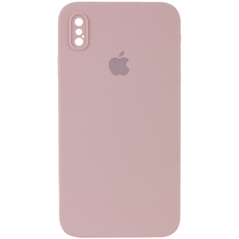 Чехол Silicone Case Square Full Camera Protective (AA) для Apple iPhone X / XS (5.8") Херсон - изображение 1