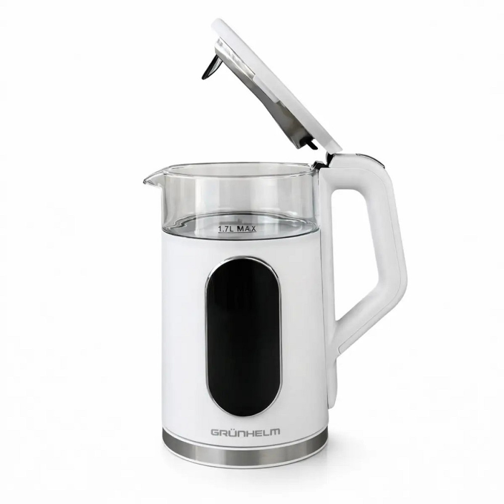 Электрочайник Grunhelm EKG-25702W 1.7 л белый Київ - зображення 8