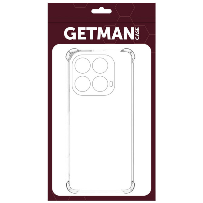 TPU чехол GETMAN Ease logo усиленные углы Full Camera для Infinix Note 40 4G Херсон - изображение 2