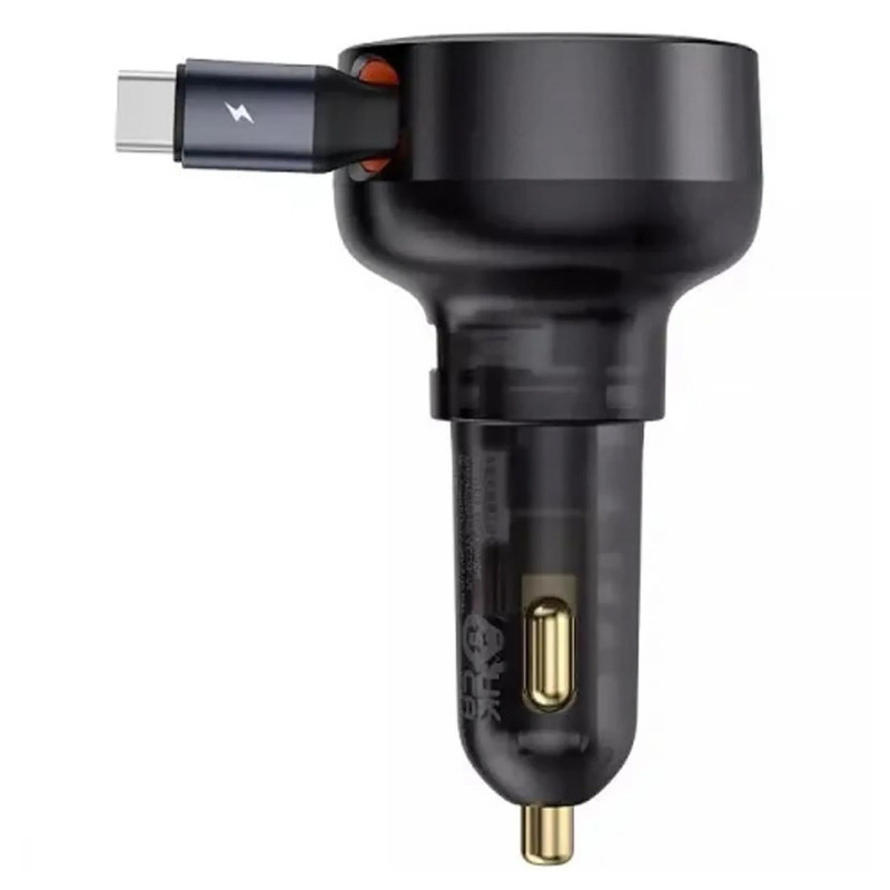 АЗУ Baseus Enjoyment Pro PD60W with retractable cables (1USB-A/1C/1L) (C00057802111) Херсон - зображення 4
