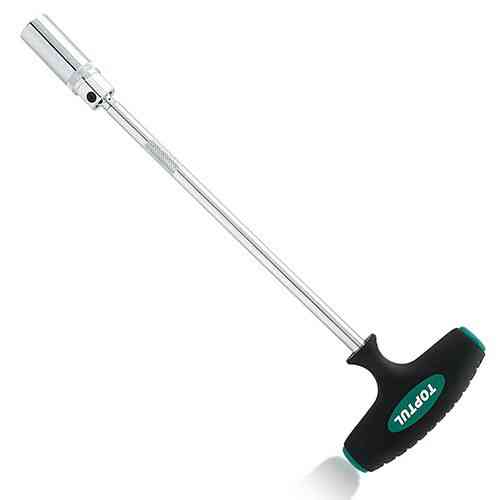 Ключ свечной с магнитом Т-образный TOPTUL 21мм L350мм CTFB2135 Харьков