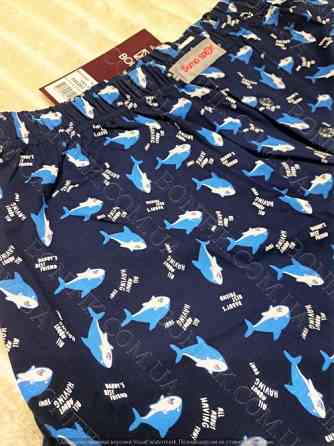 Мужские семейные трусы с рисунком акулы (арт. МБ 000260) Кривий Ріг