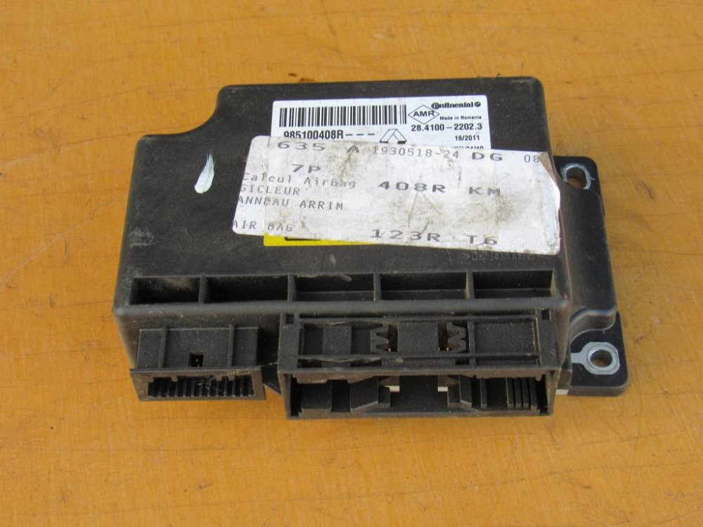 Блок управления AirBag Renault Scenic III 2009-2016 (985100408R) Ковель - изображение 1