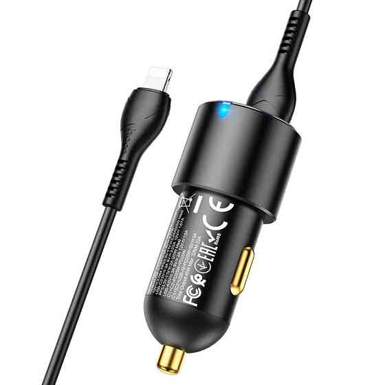 АЗУ Hoco NZ6 PD45W (2Type-C/1USB) + Type-C to Lightning Херсон