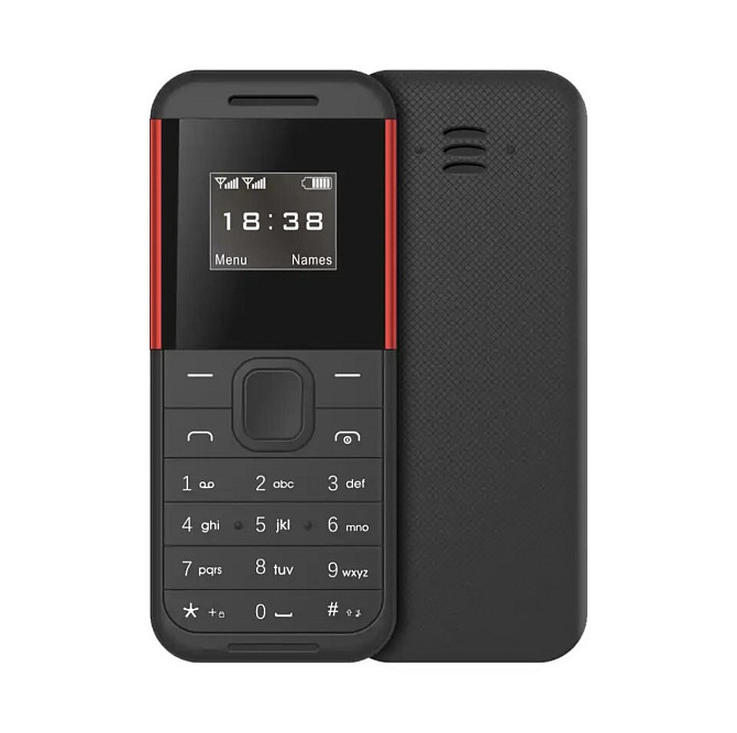 Мини мобильный телефон 222 2 Черный Київ - зображення 6