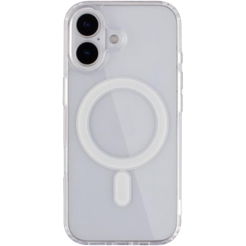 Чехол TPU Clear Case with MagSafe для Apple iPhone 16 (6.1") Херсон - зображення 4