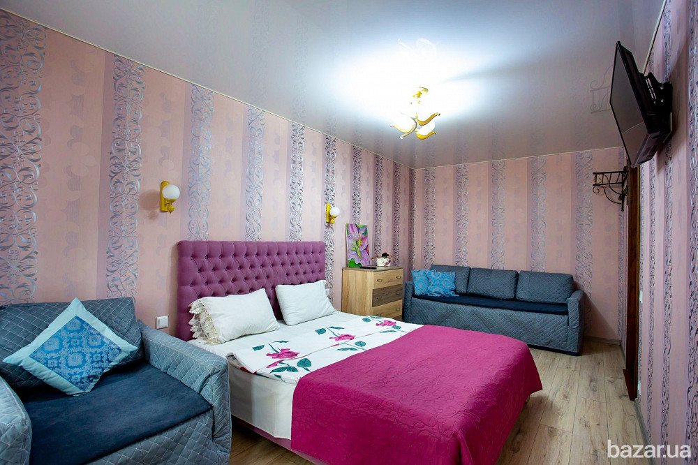 ПосуточноСтильная,новая 2 к студия,центр,до 6 чел,документы,автостоянк Миколаїв - зображення 2