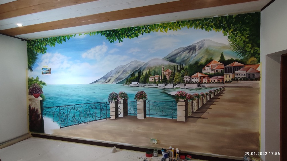 Художній розпис стін художник барельєф барельеф Львів - зображення 4