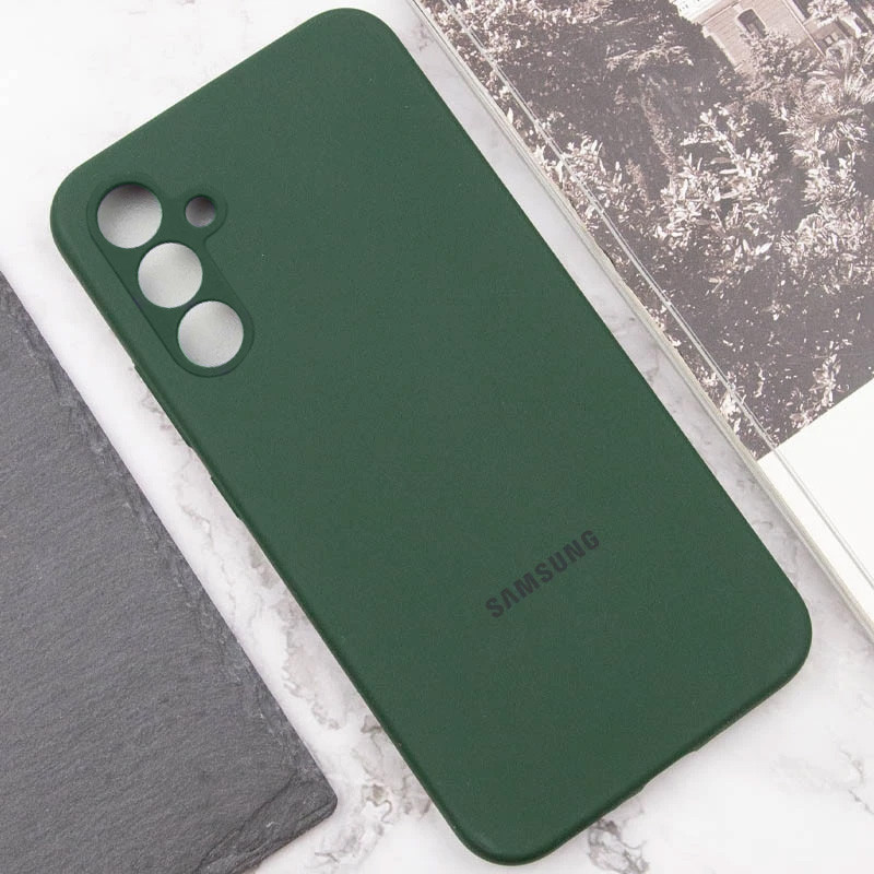 Чехол Silicone Cover Lakshmi Full Camera (AAA) with Logo для Samsung Galaxy S24 Херсон - зображення 5