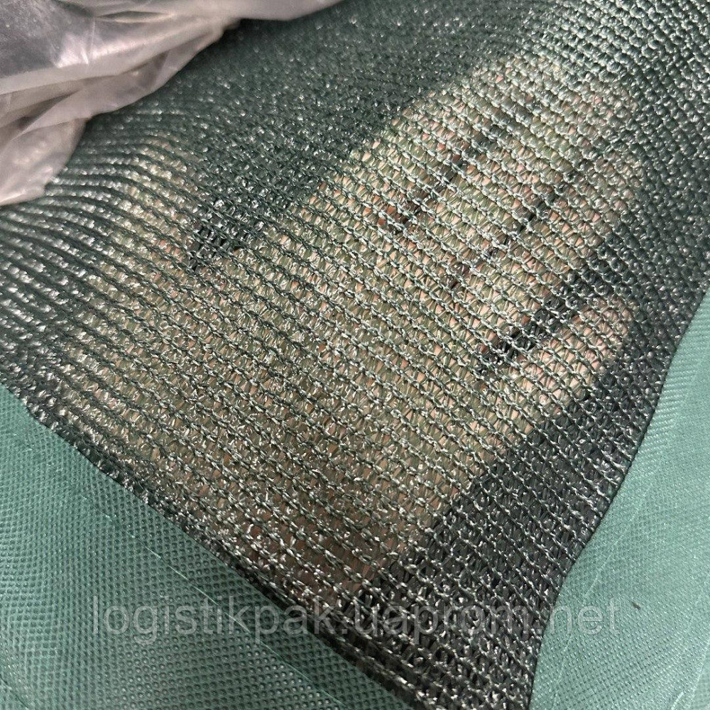 Сетка    80% 4м*6 м  затеняющая  с люверсами усиленная  затеняющая сетка для забора Харків - зображення 6