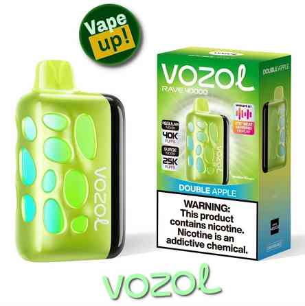 Подвійне яблуко • Сигарета світло-музична Vozol Rave 40000 тяг Киев