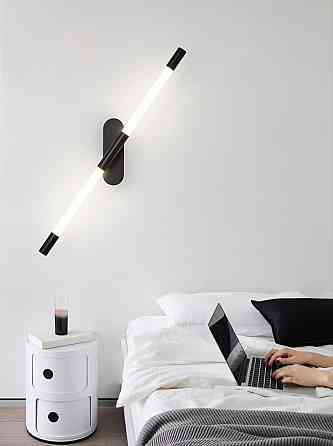 Бра настінна LED YG916/600-bk-k Чорний 7х5х60 см. Киев