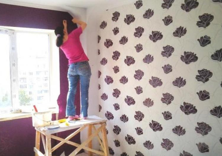 Поклейка шпалер Київ ціна Київ - зображення 1