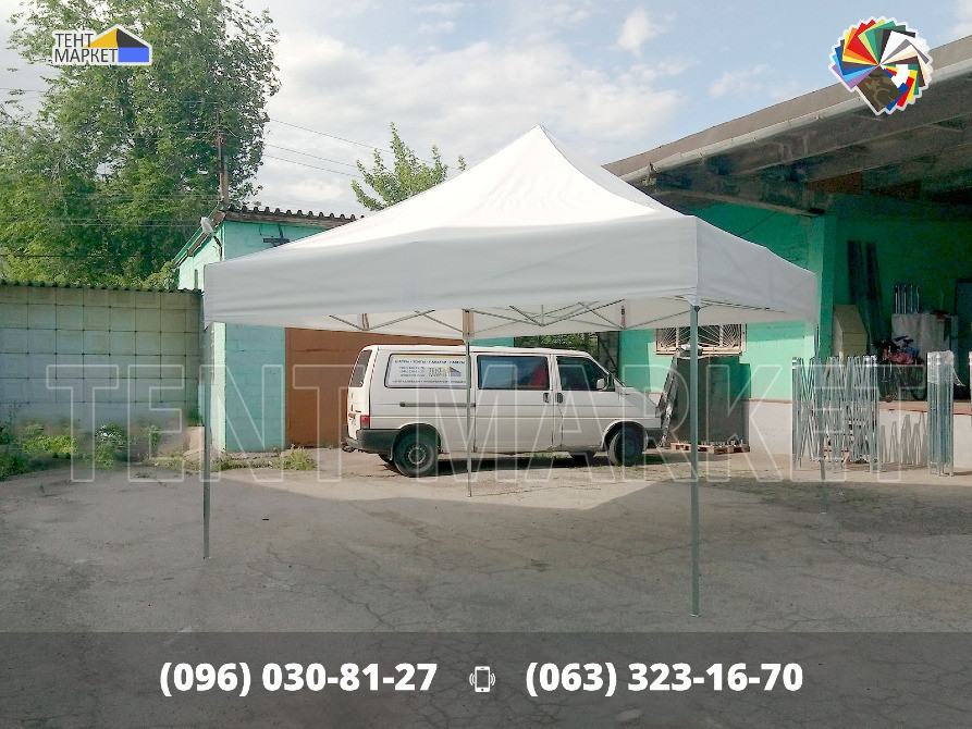 Намет розкладний 4х4 розсувний шатер трансформер. Пошиття виготовлення тентів шатрів наметів зонтів Запоріжжя - зображення 7
