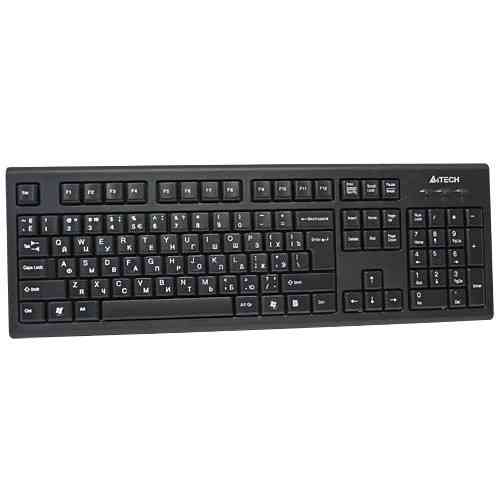 Клавиатура компьютерная проводная A4Tech KR-85PS/2(Black) черная Київ