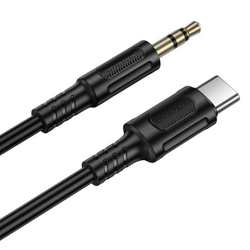 Аудио кабель Aux Borofone BL25B Nice (Type-C to AUX 3.5mm) (1m) Херсон - изображение 2