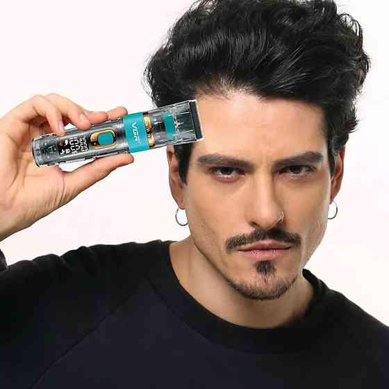 Машинка для стрижки аккумуляторная VGR V-695 10 Вт зеленая Киев