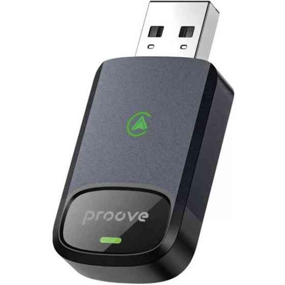 Бездротовий адаптер USB Proove Unity (CarPlay/Android Auto) Gray (WAPU00100003) Харьков