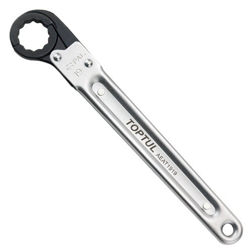 Ключ накидной с трещеткой раскрывающийся TOPTUL 10мм AEAT1010 Харків - зображення 1