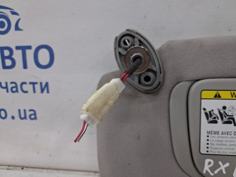 Козырек солнцезащитный левый Lexus RX 350 XU30 3.5 БЕНЗИН 2GRFE 2003 (б/у) Киев - изображение 2