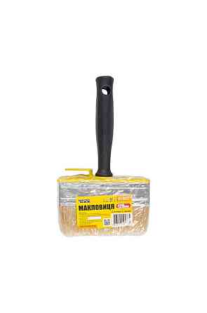 Кисть-макловица MASTERTOOL малярная плоская 120 x 30 x 40 мм, натуральная щетина, пластиковая рукоят Харків