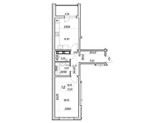 продажа 1-к квартира Киев, Оболонский, 57000 $ Київ