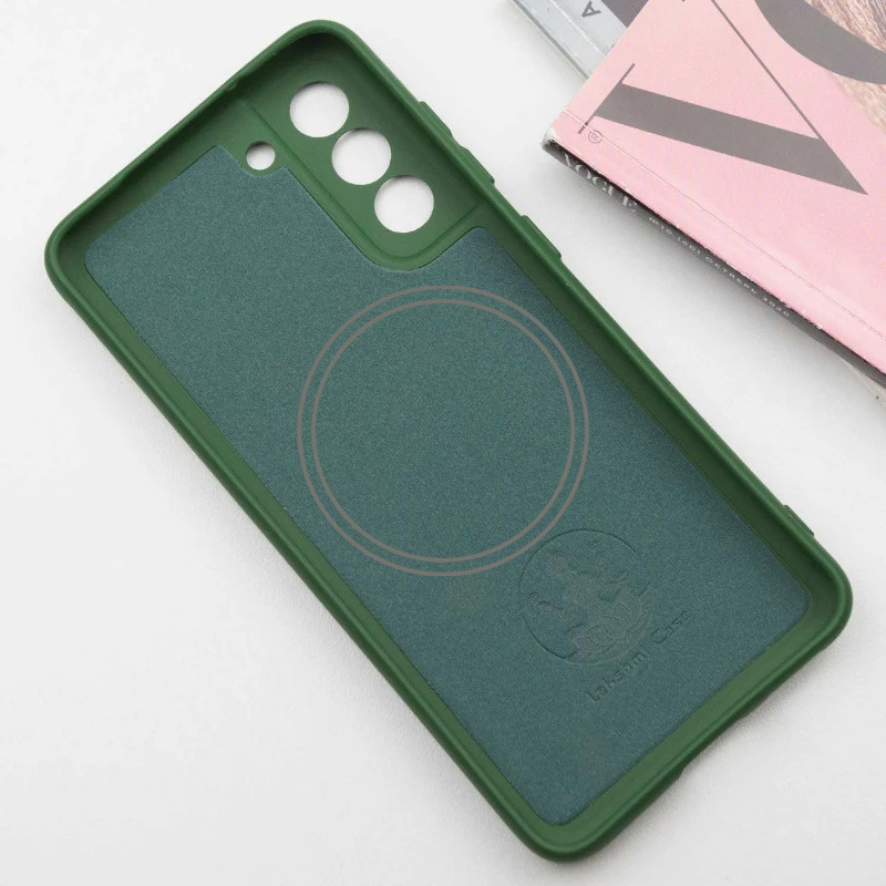Чехол Silicone Cover Lakshmi Full Camera (AA) with Magnetic Fit для Samsung Galaxy S21 FE Херсон - изображение 3