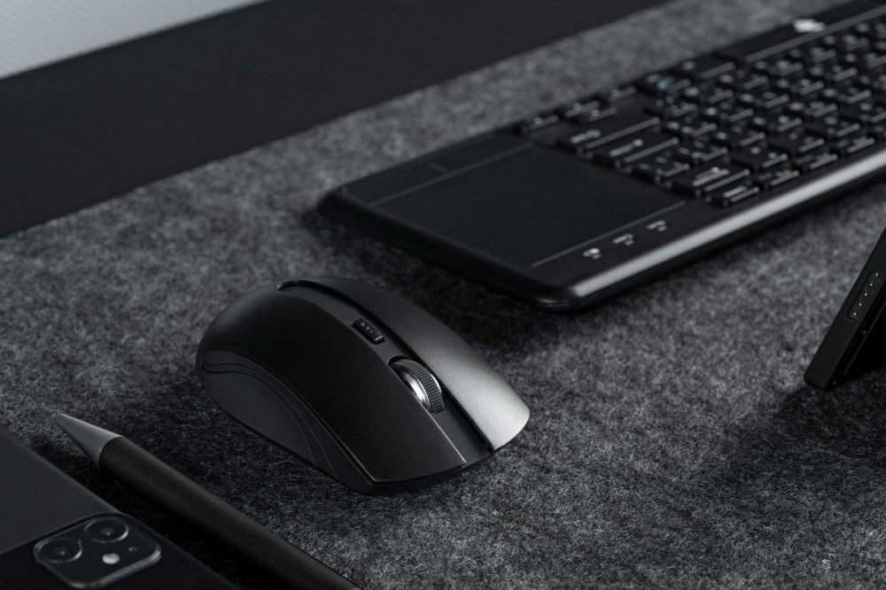 Мышь компьютерная безпроводная 2Е WL 2E-MF217WB черная Київ - зображення 4