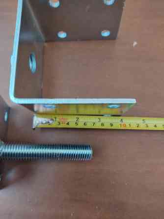 Кронштейн опора регульована100х100х100х80х4 дерев'яного бруса Нововолинськ