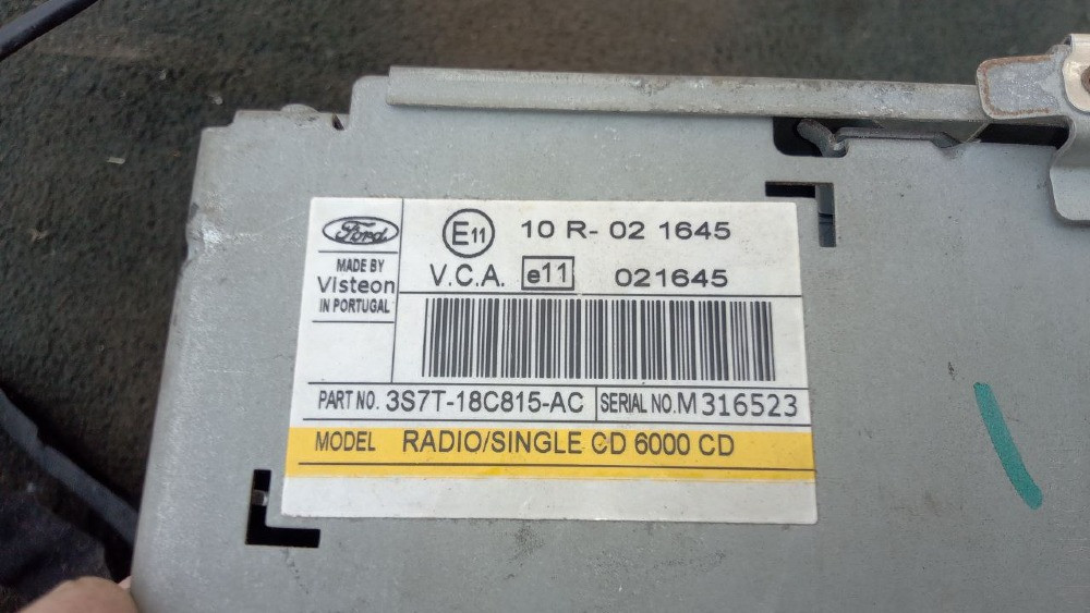 Магнітола FD6000CD Ford Любомль - изображение 5