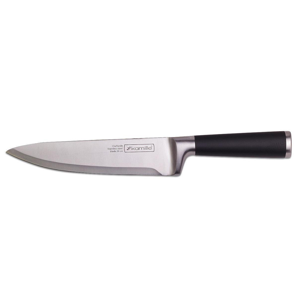 Ніж кухонний шеф-кухар Kamille KM-5190 20 см Киев - изображение 1
