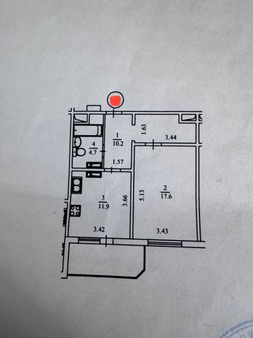продажа 1-к квартира Киев, Днепровский, 45000 $ Київ - зображення 2