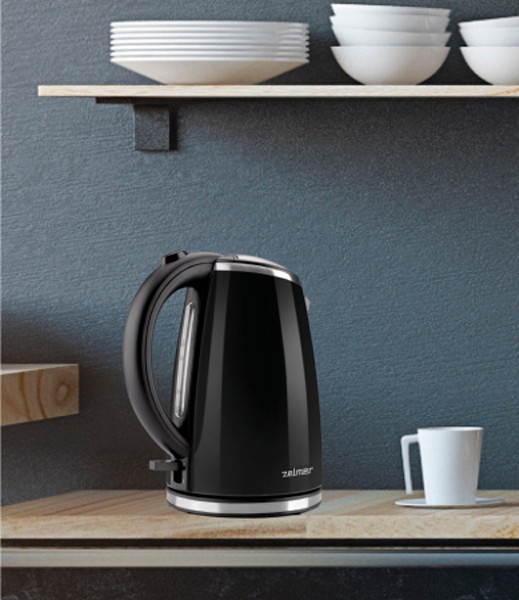 Електрочайник Zelmer ZCK1274B 1.7 л черный Київ - зображення 6