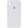 Чехол Silicone Case Square Full Camera Protective (AA) для Apple iPhone X / XS (5.8") Херсон