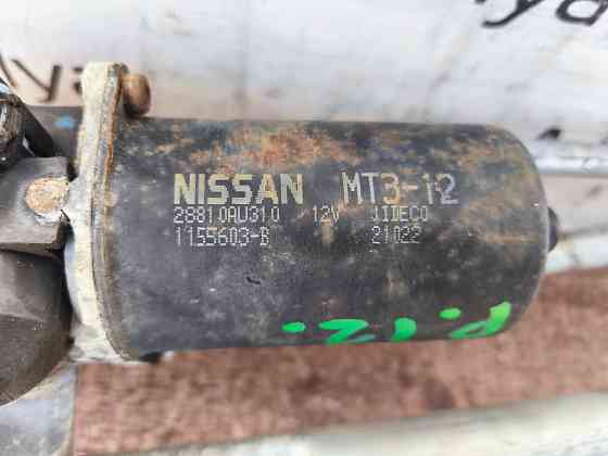 Трапеция дворников с моторчиком Nissan Primera P12 2001-2007 (28810AU310) Ковель