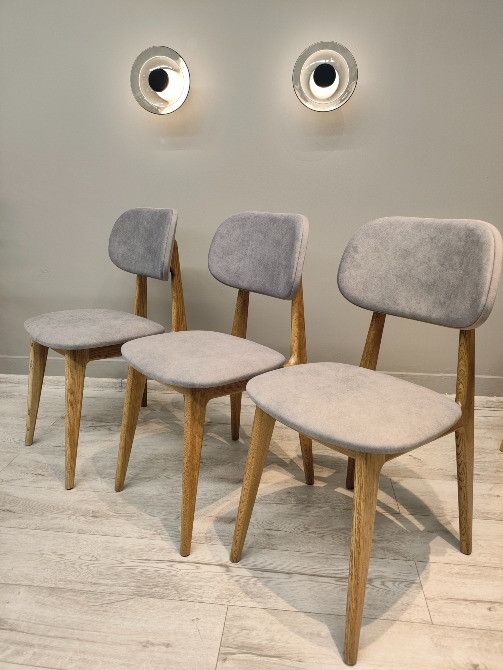 Кухонний стілець "Барі" дерев'яний красень виготовлений з дуба. Ідеальний для дому, офісу, бізнесу. Київ - зображення 1