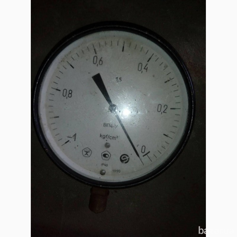 Манометры ВП4-У. 1 -0кгс/см2. -1шт. 150грн Харків - зображення 2