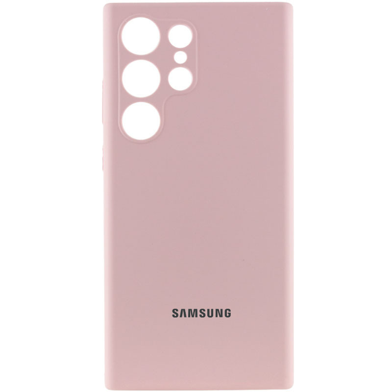 Чехол Silicone Cover Lakshmi Full Camera (AAA) with Logo для Samsung Galaxy S23 Ultra Херсон - зображення 1