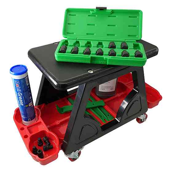 Стул пластиковый многофункциональный для автосервиса G.I.KRAFT GI36001 Харків