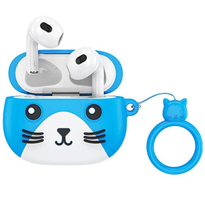 Беспроводные TWS наушники Hoco EW46 Cat Face Case Херсон - зображення 1