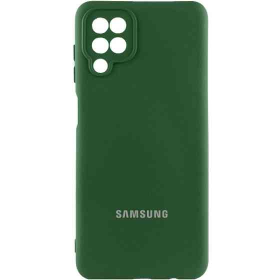 Чехол Silicone Cover Lakshmi Full Camera (AAA) with Logo для Samsung Galaxy A12 Херсон