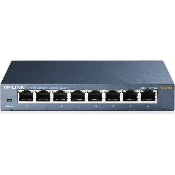 Комутатор TP-Link TL-SG108 Харків - зображення 1