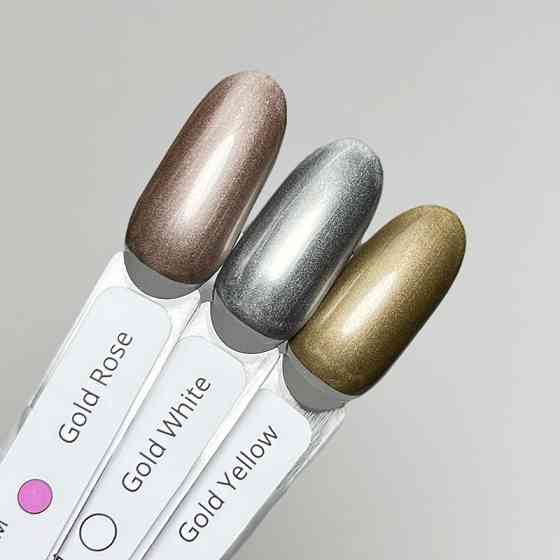 Ефект Рідкого Металу: Золота Гель-фарба Izzy Gold Yellow (Для лиття та дизайну) Київ