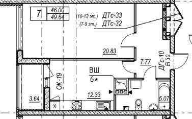 продажа 1-к квартира Одесса, Приморский, 47397 $ Одесса