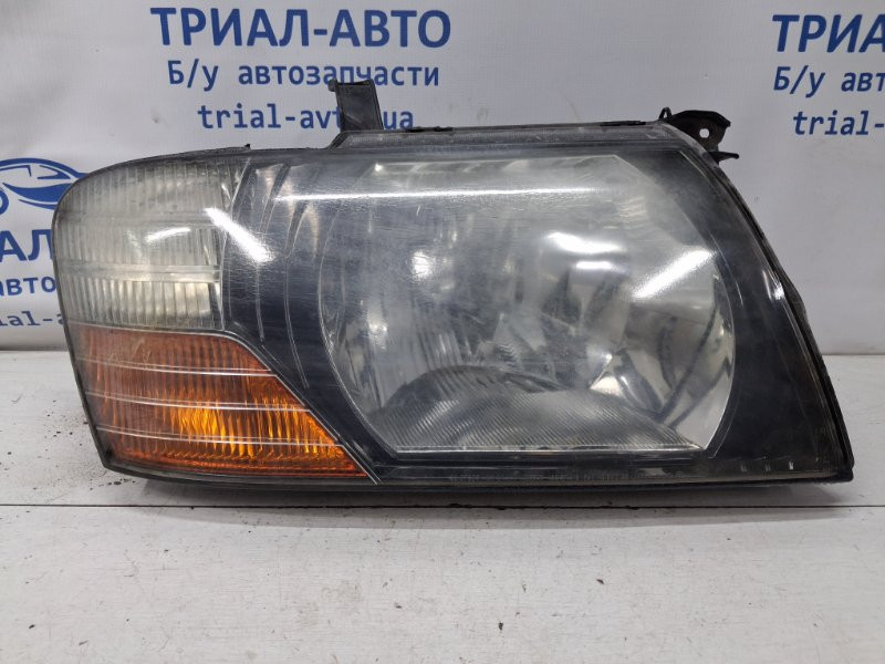 Фара правая галоген Mitsubishi Pajero Wagon 3 3.2 ДИЗЕЛЬ 4M41 1999 (б/у) Київ - зображення 8