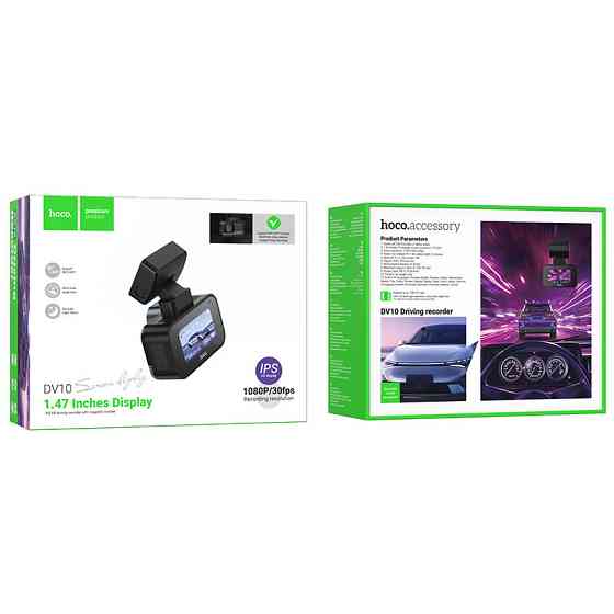 Видеорегистратор Hoco DV10 Mini Screen Dashcam Херсон