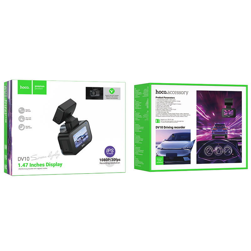 Видеорегистратор Hoco DV10 Mini Screen Dashcam Херсон - зображення 6