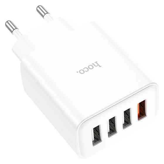 СЗУ Hoco C102A Fuerza QC3.0 (4USB-A) Херсон