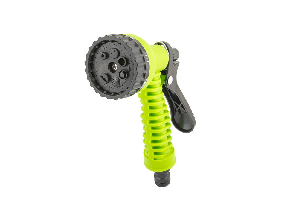 Набор для полива MASTERTOOL DEW LINE 4 шт (пистолет 7 режимов/адаптер ½" ВР-¾" ВР/коннектор ¾"/конне Харків - зображення 2