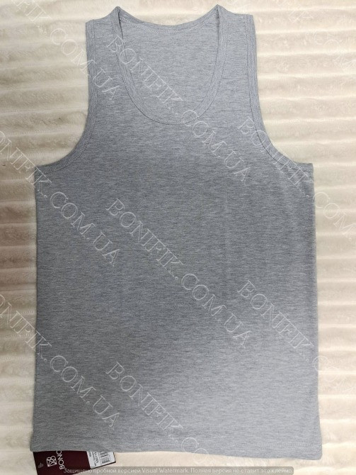Мужская серая майка ТМ "BONO" (арт. М 950119) Кривой Рог - изображение 3